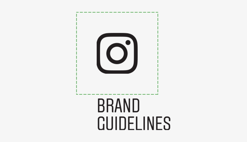 The Copy Is Just Outside The Minimum Clear Space - Copy Instagram Logo, transparent png download