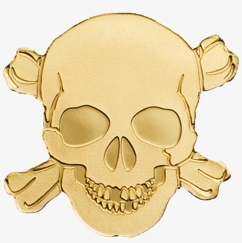 Pirate Skull Png Transparent Image - Coin, transparent png download
