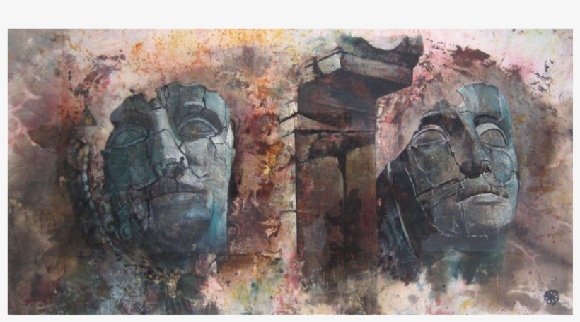 Warrior Heads - Modern Art, transparent png download