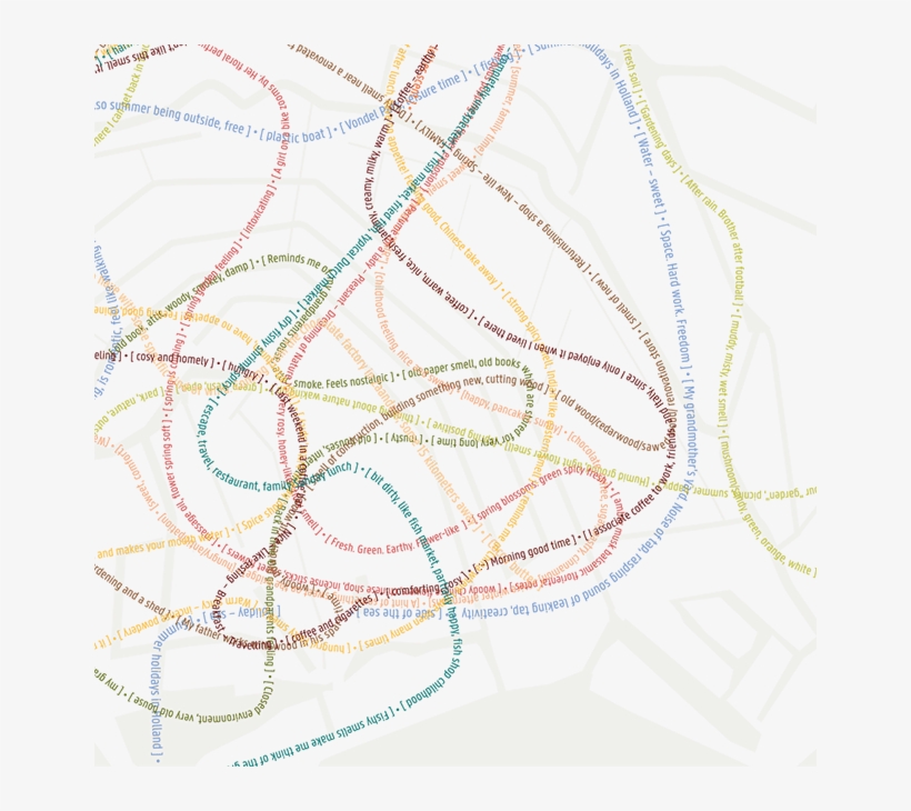 A Video Of This Smellmap Amsterdam Is Worth A Look - Amsterdam, transparent png download