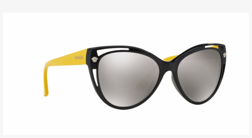 Versace Pop Chic Logo Versace Ve4267 Gb1 / 6g 57 Óculos - Plastic, transparent png download