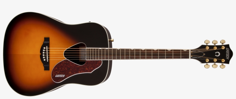 G5024e Rancher™ Dreadnought Electric, Fishman® Pickup - Gretsch G5024e Rancher Dreadnought Electro Acoustic,, transparent png download