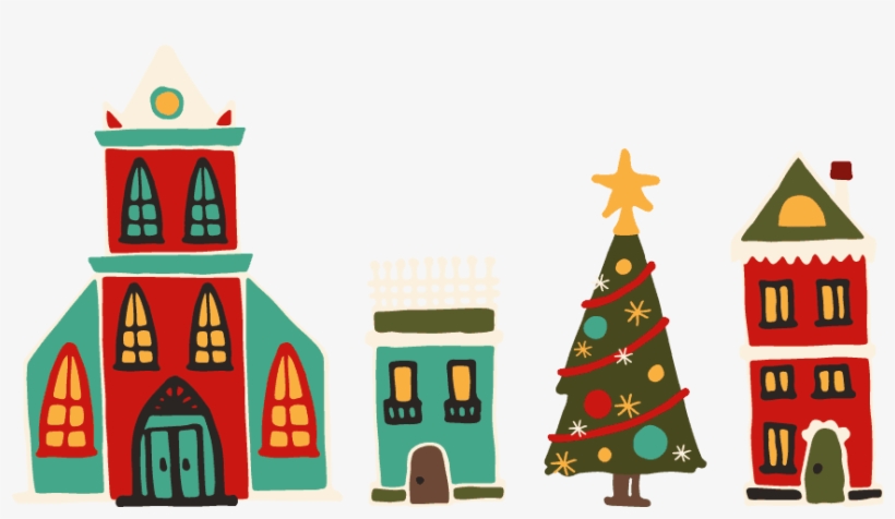 Your Journey Begins As You Approach Ticket Town Where - Christmas Day, transparent png download