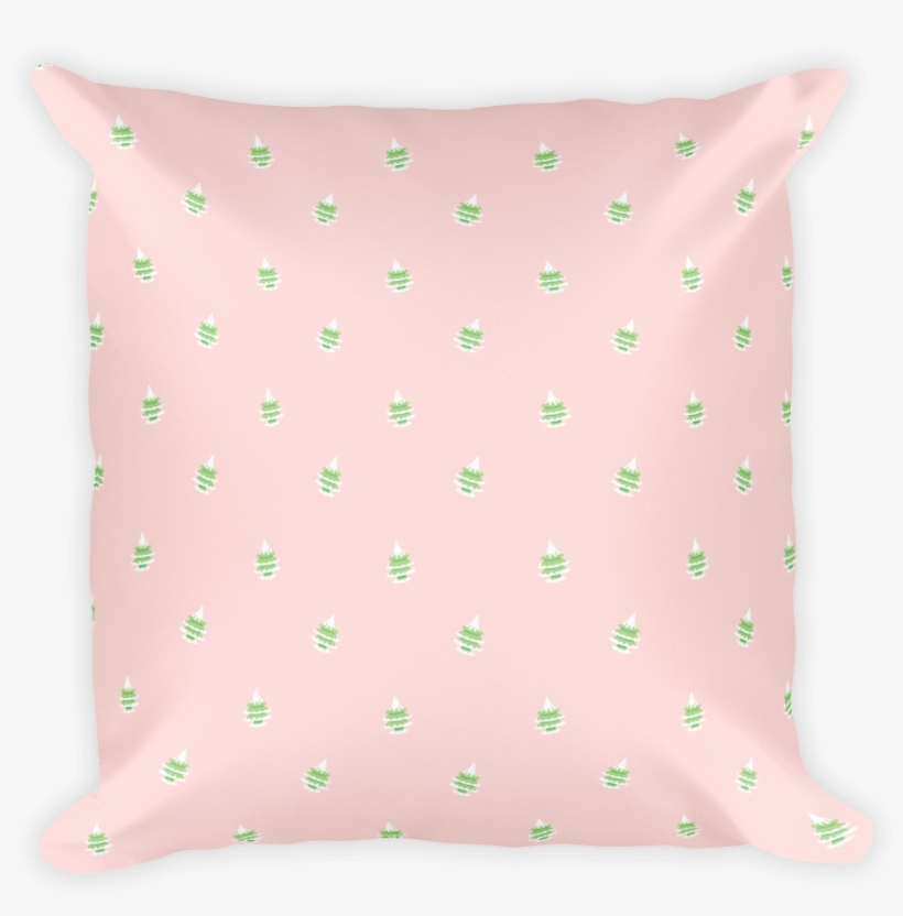Paint Christmas Pink, Christmas Pattern Designs, Pink - Cushion, transparent png download