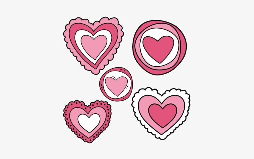 Heart Doodle Clipart 3 By Angela - Clip Art, transparent png download