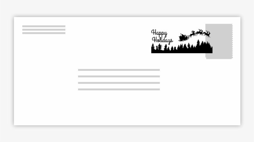 North Pole Postmark - News, transparent png download