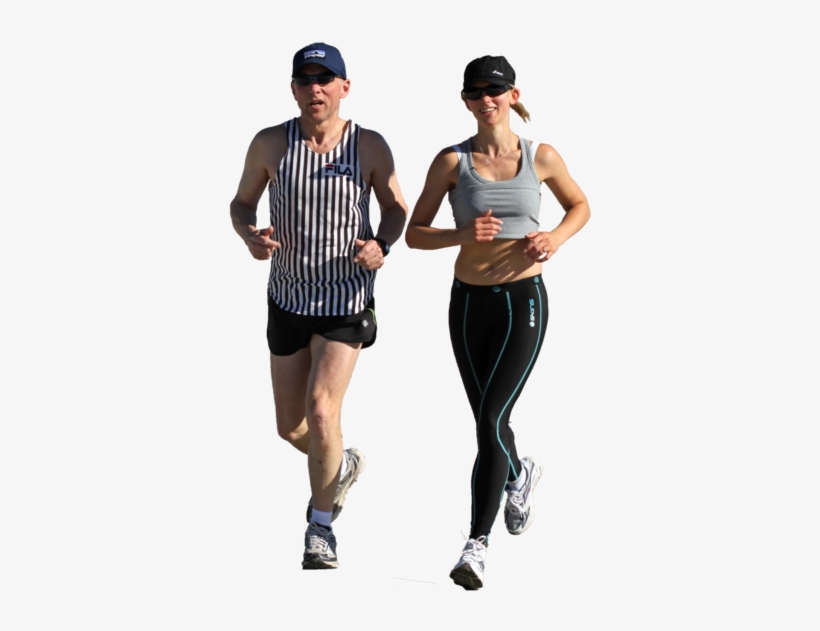 Share This Image - Human Jogging Png, transparent png download