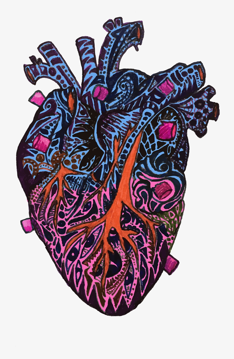 Marshmallow Heart Doodle - Illustration, transparent png download