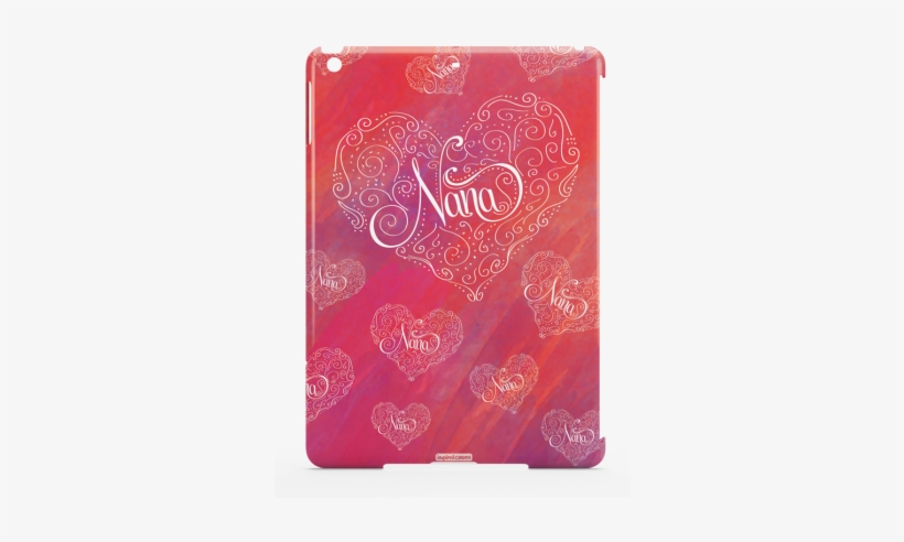 Nana Doodle Heart - Purple Case - Ipad Mini, transparent png download