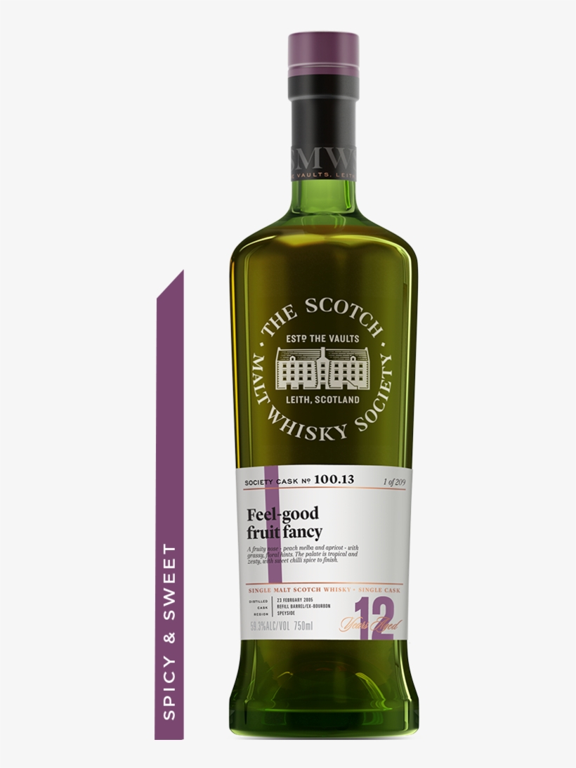 Cask No - 100 - - Single Malt Whisky, transparent png download