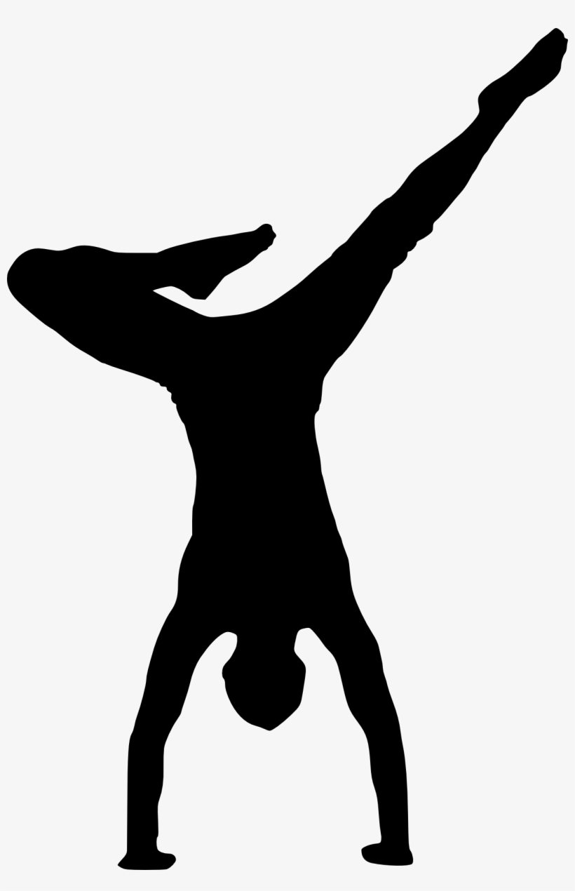 18 Fitness Silhouette - Portable Network Graphics, transparent png download
