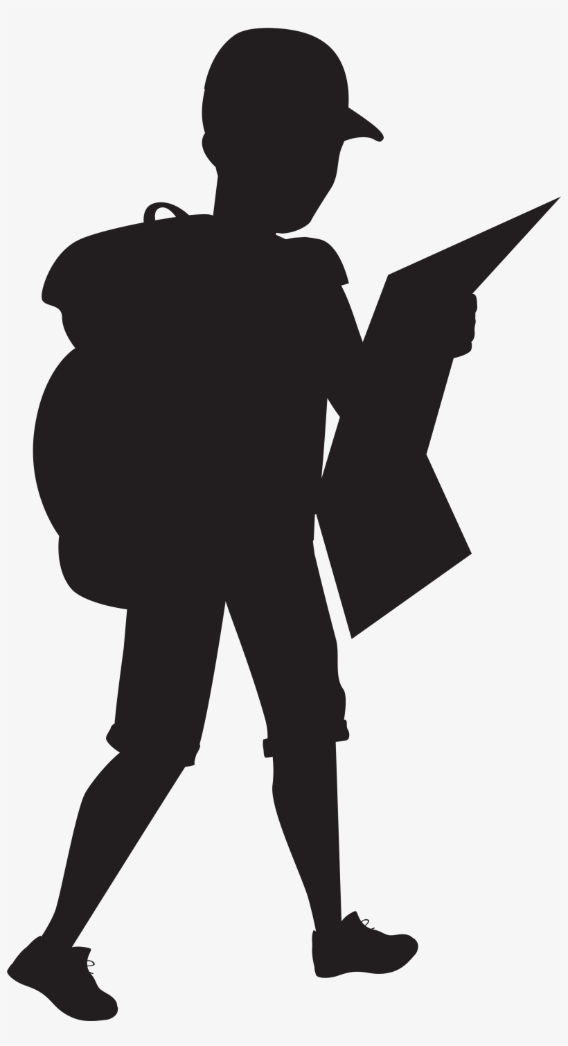 Boy Silhouette Transparent, transparent png download