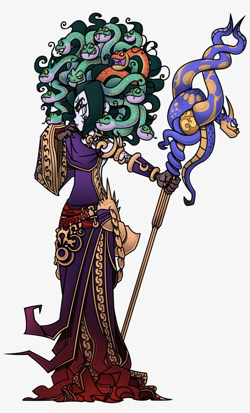 Medusa By Supercaterina On Deviantart Download Medusa Kid Icarus PNG