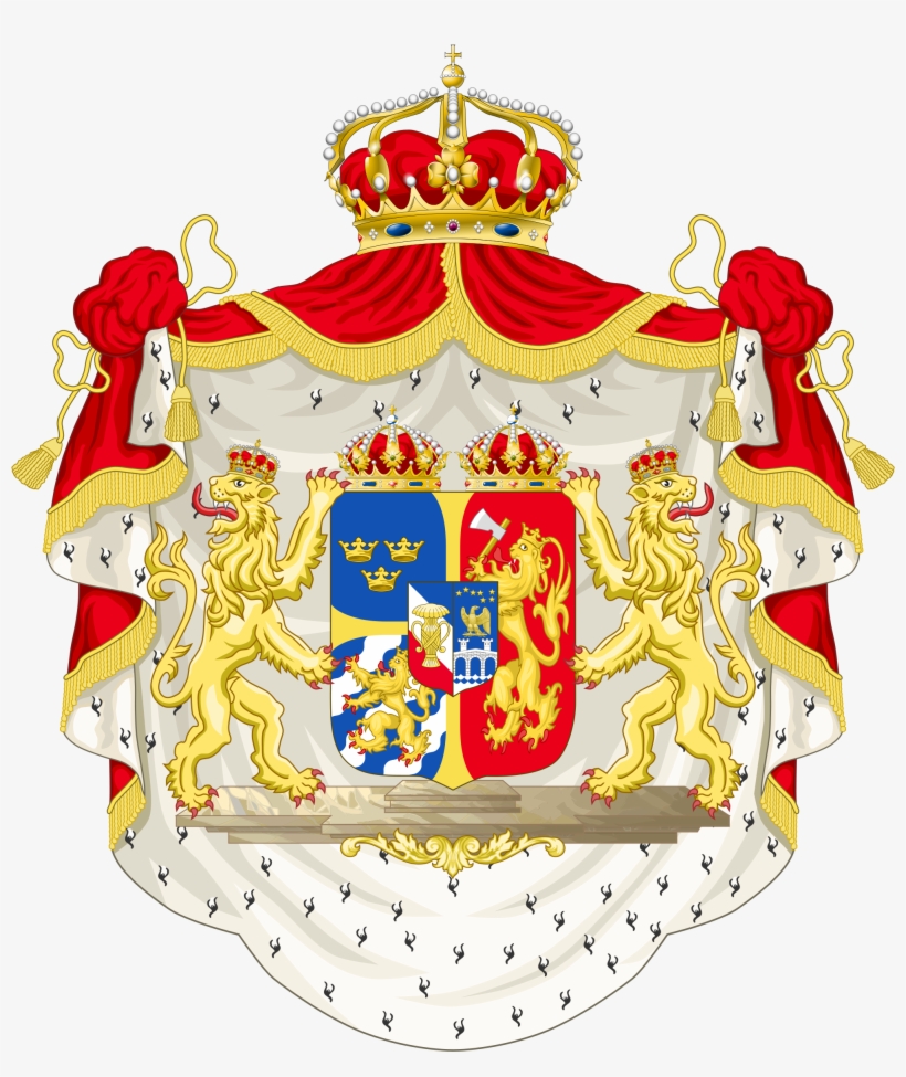 Seal Of Skandinavia - Royal Coat Of Arms Norway, transparent png download