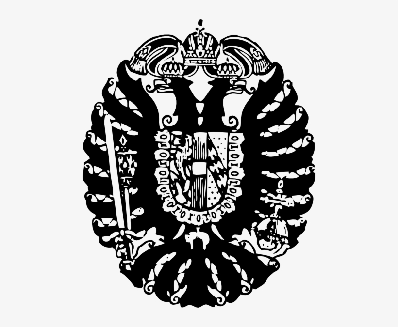 Free Vector Hapsburg Crest Clip Art - Hapsburg Crest, transparent png download