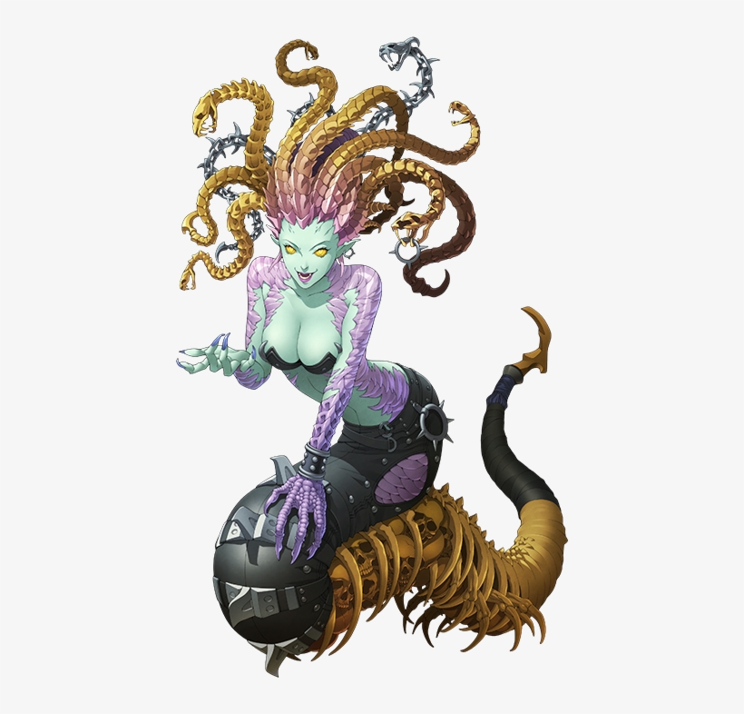 View Samegoogleiqdbsaucenao Medusa Smtiv Final , - Shin Megami Tensei Iv Apocalypse Medusa, transparent png download