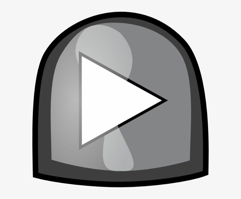 Black Play Button Svg Clip Arts 600 X 599 Px, transparent png download