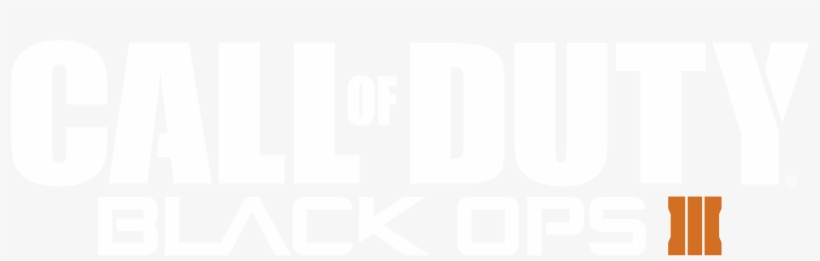 Call Of Duty - Call Of Duty Black Ops 3 Title, transparent png download