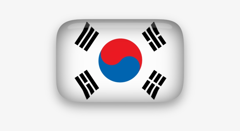South Korean Flag - South Korea Flag, transparent png download