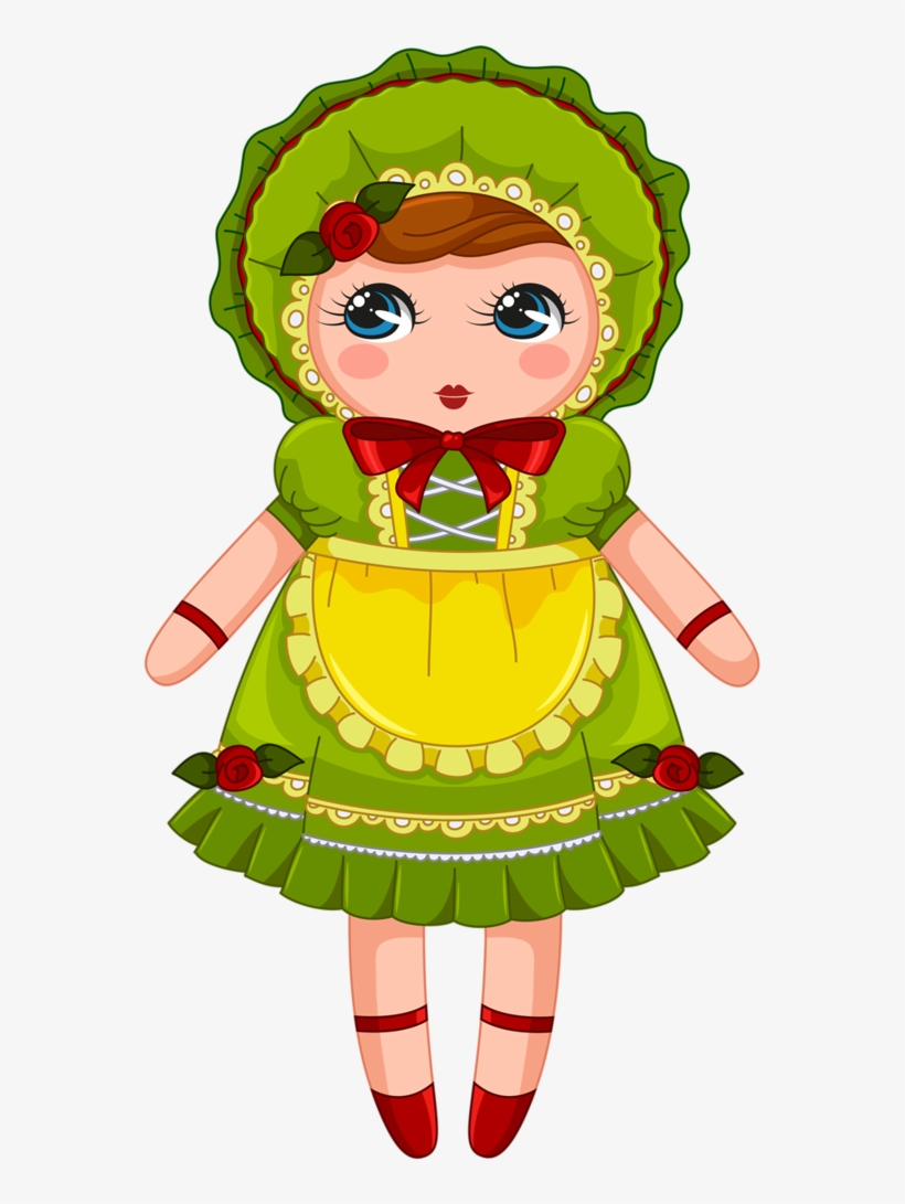 Bonecas & Meninas - Dolls Cartoon, transparent png download