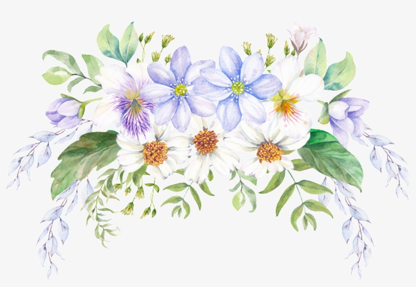Elegante Y Elegante Adorno De Flores Y Hierba Png - Wedding Invitation, transparent png download