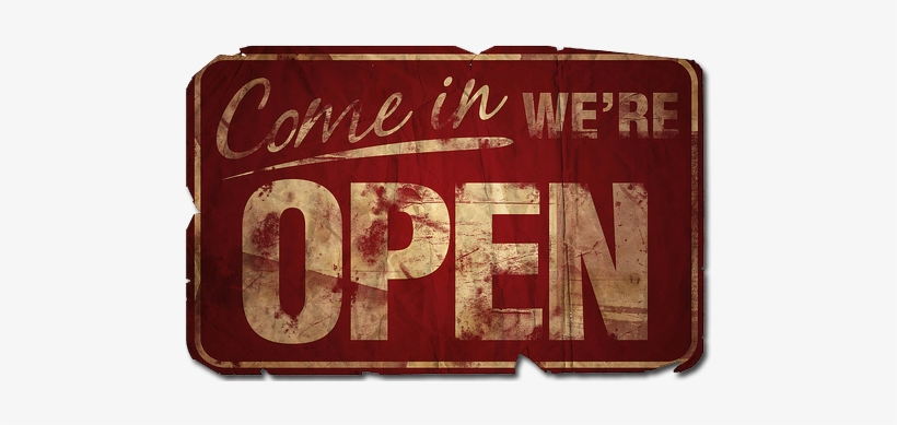 Cohort Registration Now Open For 2014/2015 - Open Sign, transparent png download