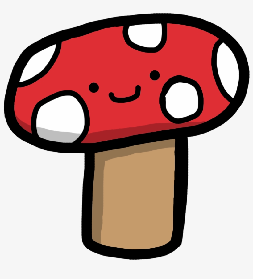 28 Collection Of Cute Mushroom Drawing - Transparent Mushroom Cute, transparent png download