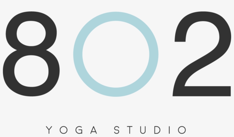 Logo 802 Yoga Studio Positivo - Yoga, transparent png download