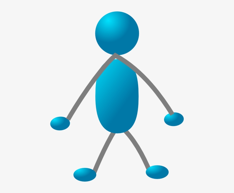 Stick Man - Clip Art, transparent png download