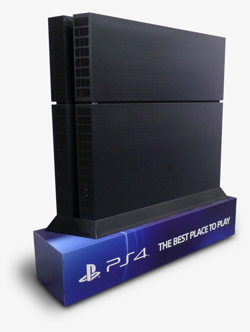 Over Sized Ps4 Console Standee - Playstation 4, transparent png download