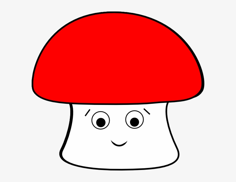 Happy Mushroom Clip Art, transparent png download