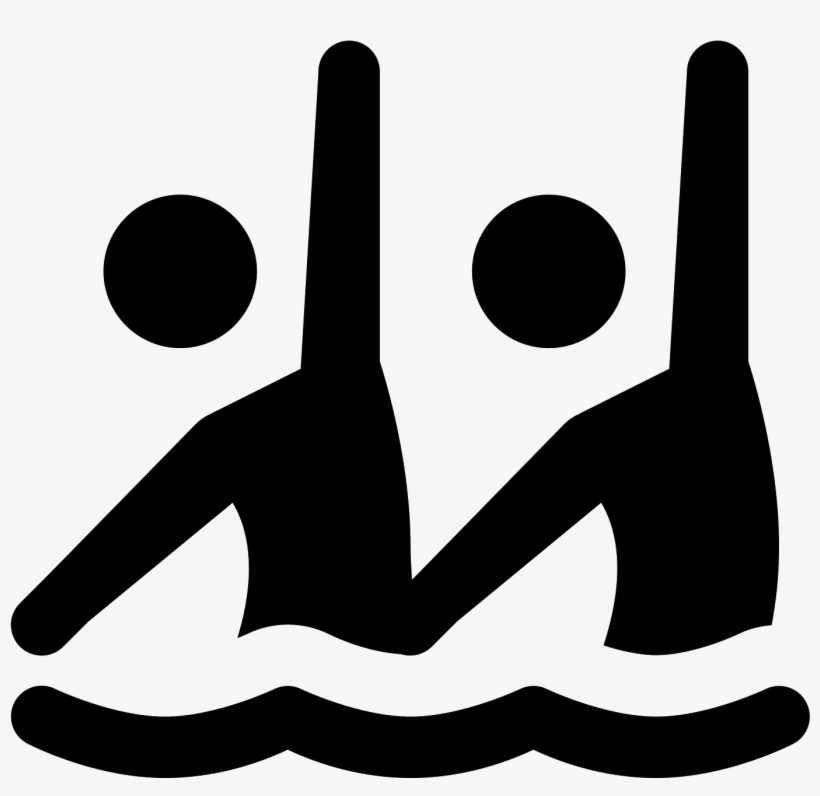 Synchronised Swimming Icon, transparent png download