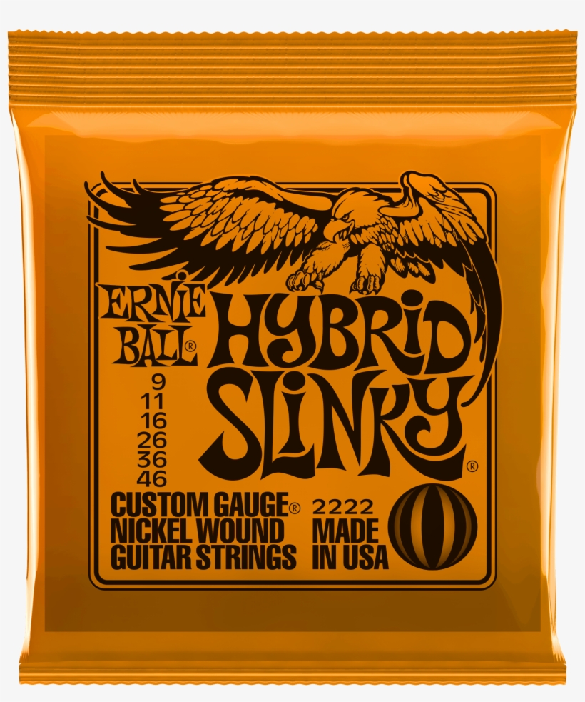 Ernie Ball Strings Hybrid Slinky, transparent png download