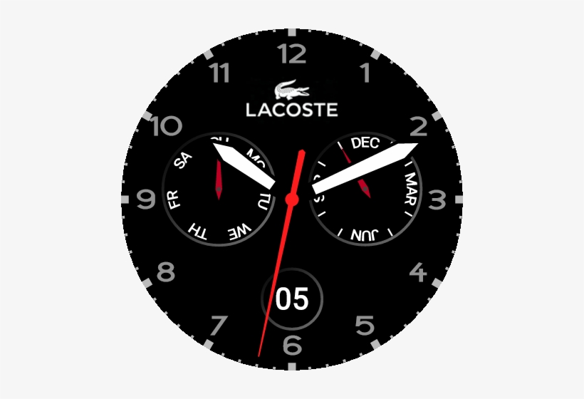 Lacoste Black Straightset Unisex Junior, transparent png download