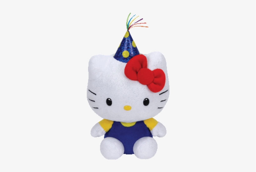 Hello Kitty Birthday Stuffed - Ty Hello Kitty Celebration, transparent png download