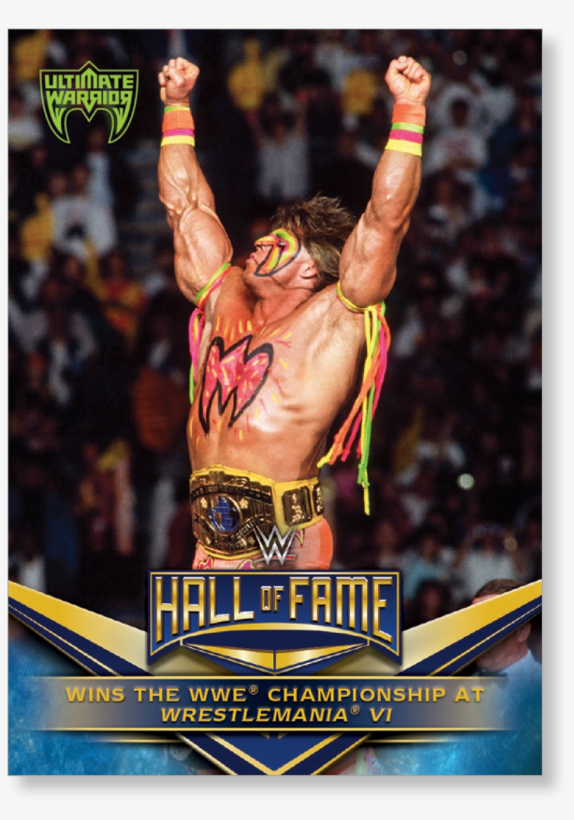 2018 Topps Wwe Ultimate Warrior Hall Of Fame Tribute - Alundra Blayze Signed 8x10 Photo Bas Beckett Coa Wwe, transparent png download