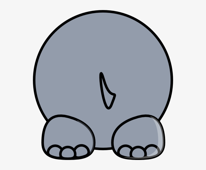 Hippo Clipart The Cliparts 4 Cliparting Intended For - Hippo Behind Cartoon, transparent png download