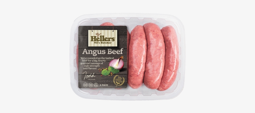 Also Available In This Range - Heller's Angus Beef Sausages, transparent png download