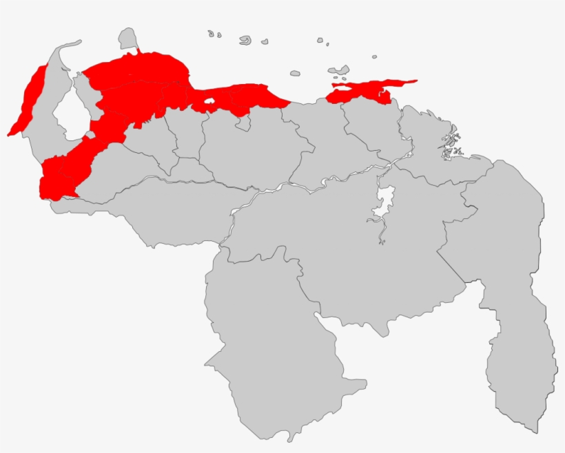 Región Costa Montaña - Region Costa Montaña De Venezuela, transparent png download