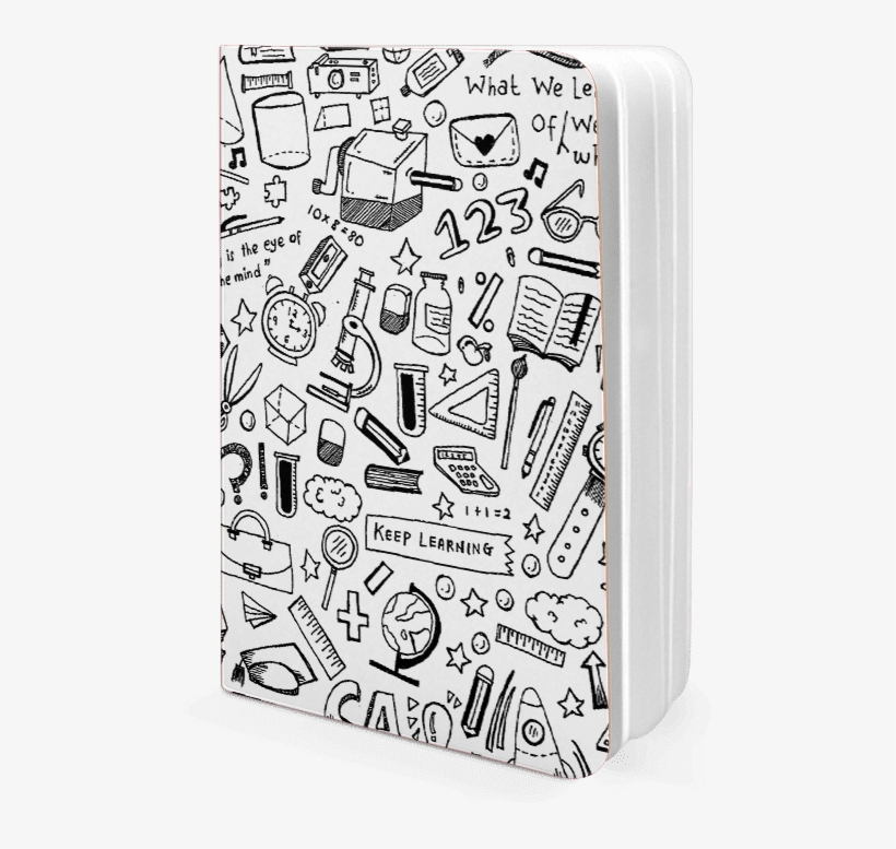 Dailyobjects School Doodles A5 Notebook Plain Buy Online - Doodle, transparent png download