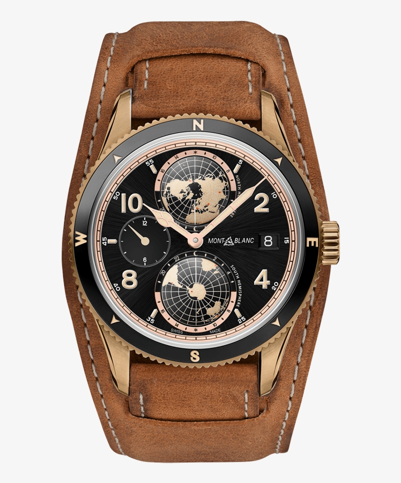 Montblanc 1858 Geosphere - Montblanc 1858 Geosphere Bronze, transparent png download