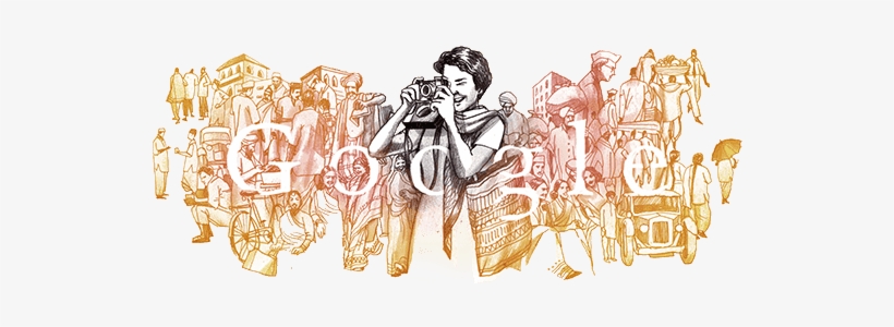 Homai Vyarawalla Google Doodle, transparent png download