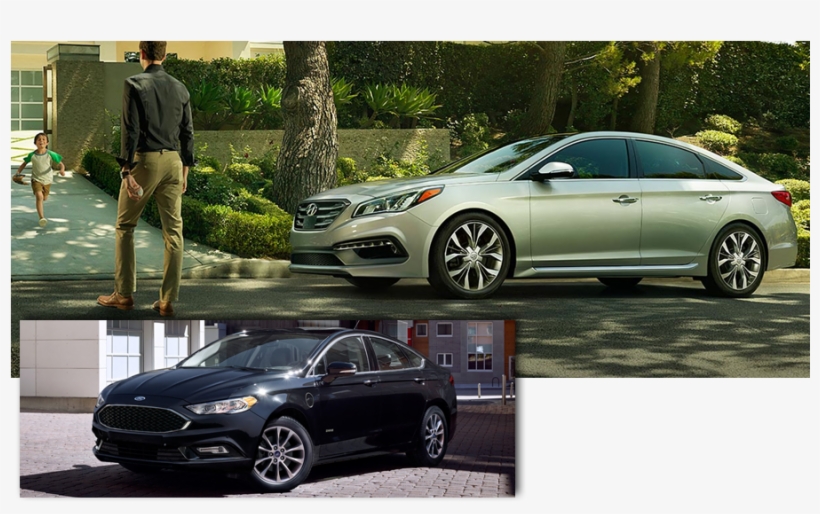 2017 Ford Fusion - Hyundai Sonata, transparent png download