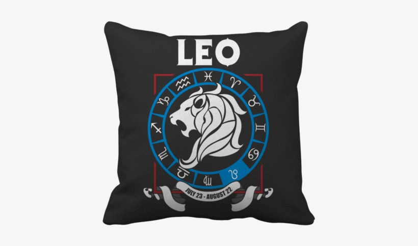 Leo Zodiac Pillow Case Black - Aquarius Zodiac, transparent png download
