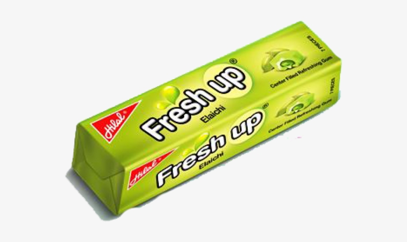 Fresh Up Elaichi Gum - Freshup Gum, transparent png download