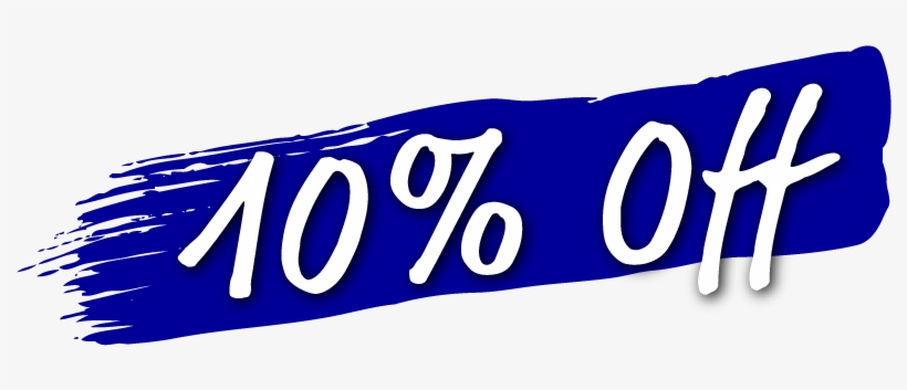 10 Percent Off Food Discounts Majorelle Blue Png Image Transparent Png Free Download On Seekpng