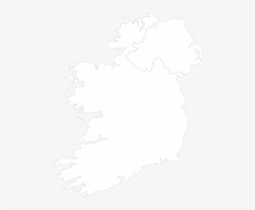 Municipal Districts Ireland Map, transparent png download