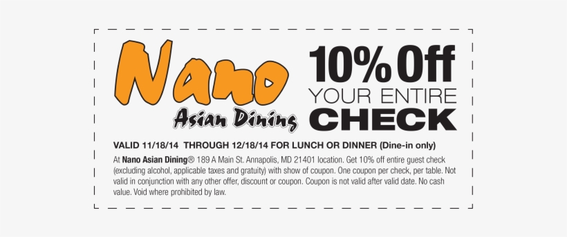 Nano Saysthankyou - Money Off Coupon, transparent png download