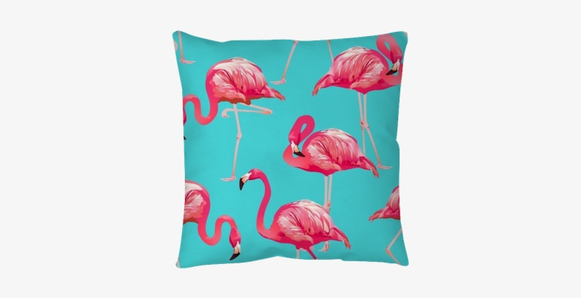Tropical Bird Flamingo Background - Flamingos, transparent png download