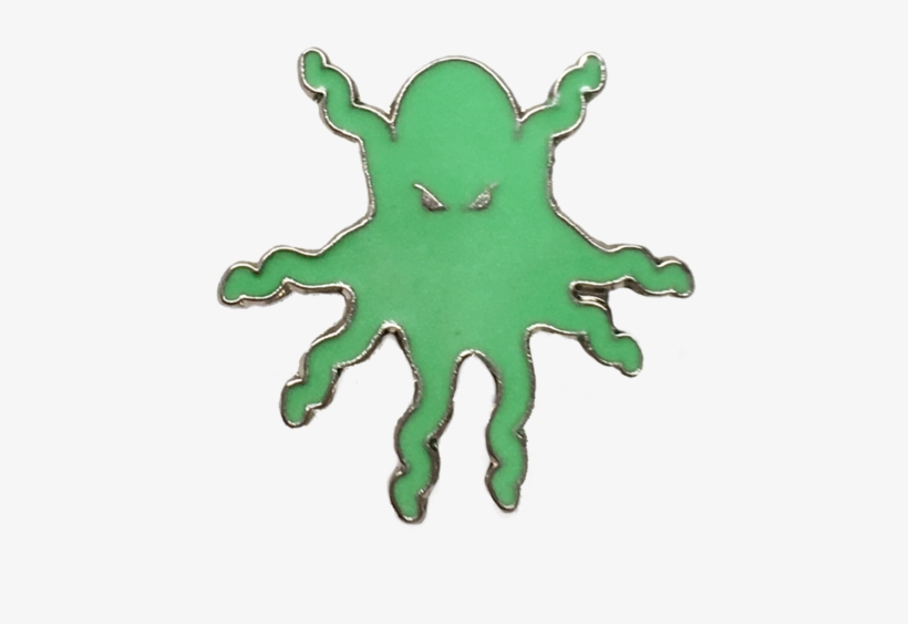 Octopus Pin - Illustration, transparent png download